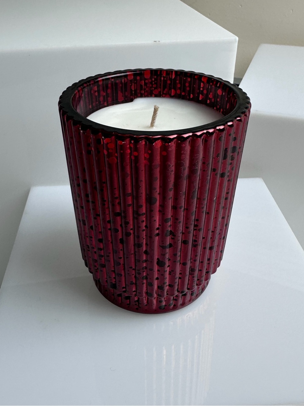 Crate & Barrel Fete Cider and Cinnamon Candle NWOB